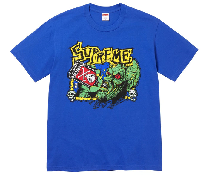 SUPREME ROB ZOMBIE BLOWOUT BLUE TEE (BRAND NEW)