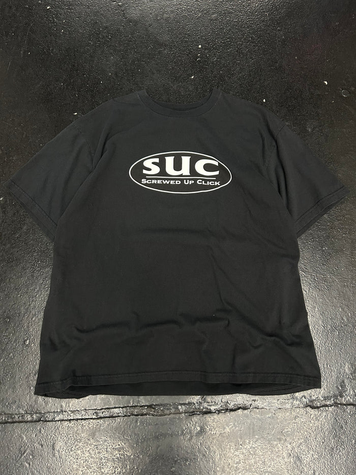 SUPREME SCREWED UP CLICK BLACK TEE (PRE-OWNED)