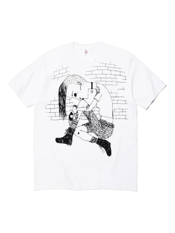 SUPREME X YOGI YAMAMOTO THINKER WHITE TEE (BRAND NEW)
