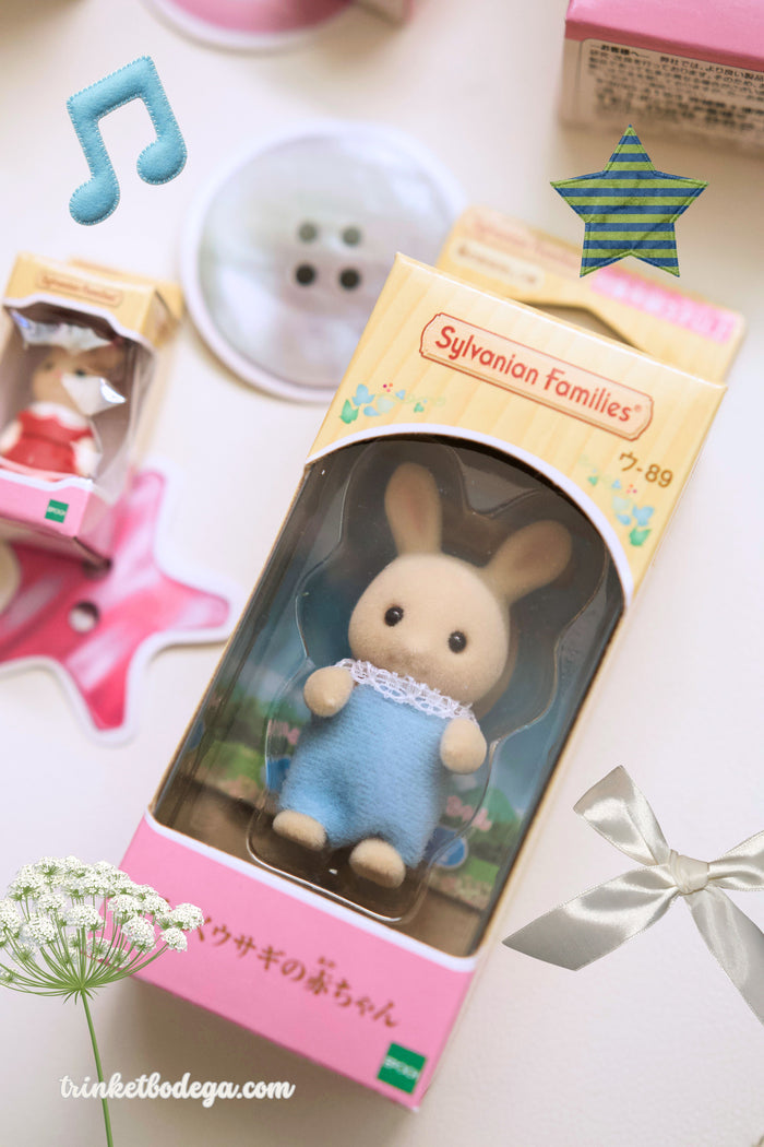 Sylvanian Families Milk Rabbit Baby Japanese Original