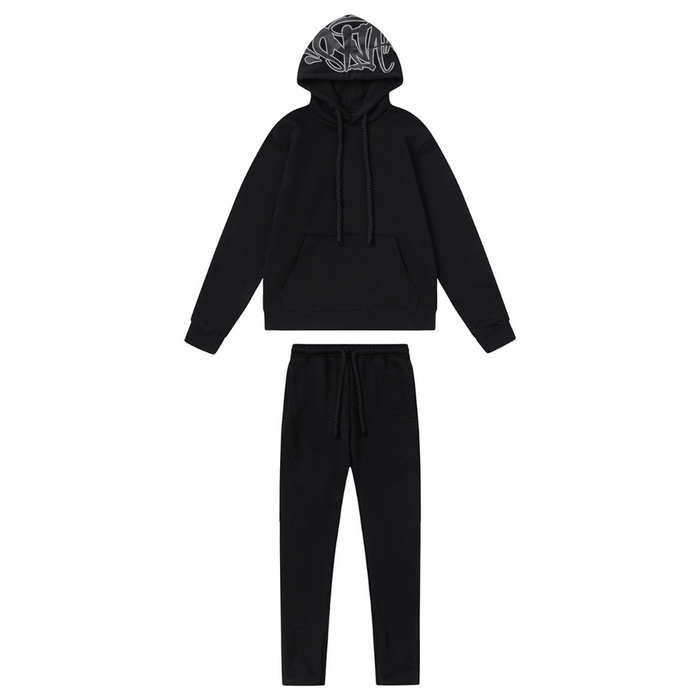 "Syna" Black and Grey Tracksuit