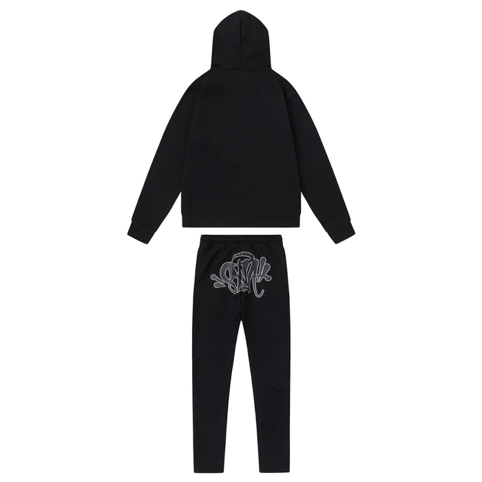 "Syna" Black and Grey Tracksuit