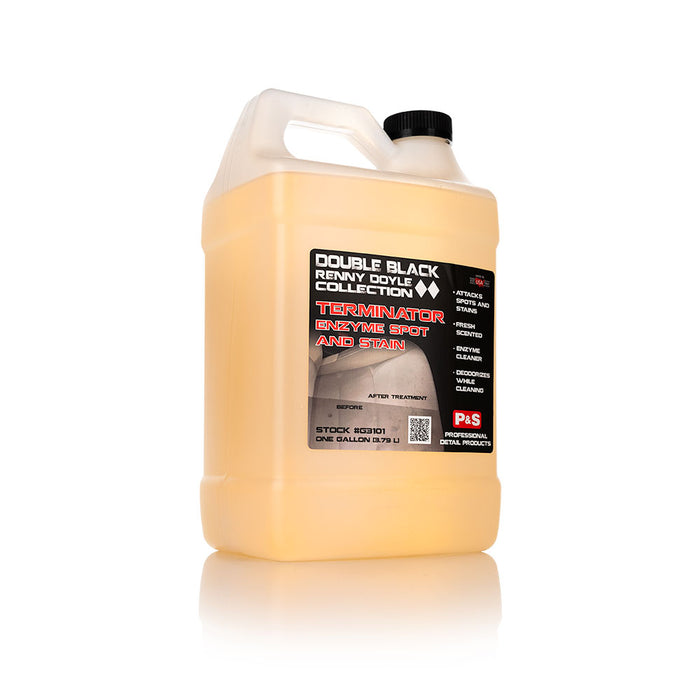 A jug of P and S Terminator on a white background.