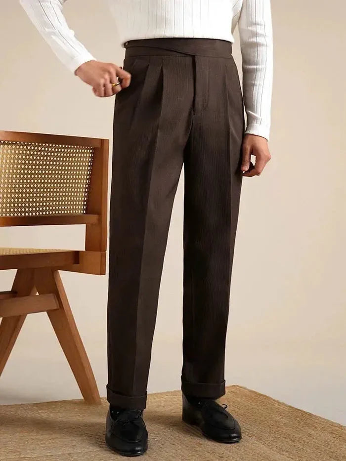 Textured Bologna Gurkha Trousers - BRABION