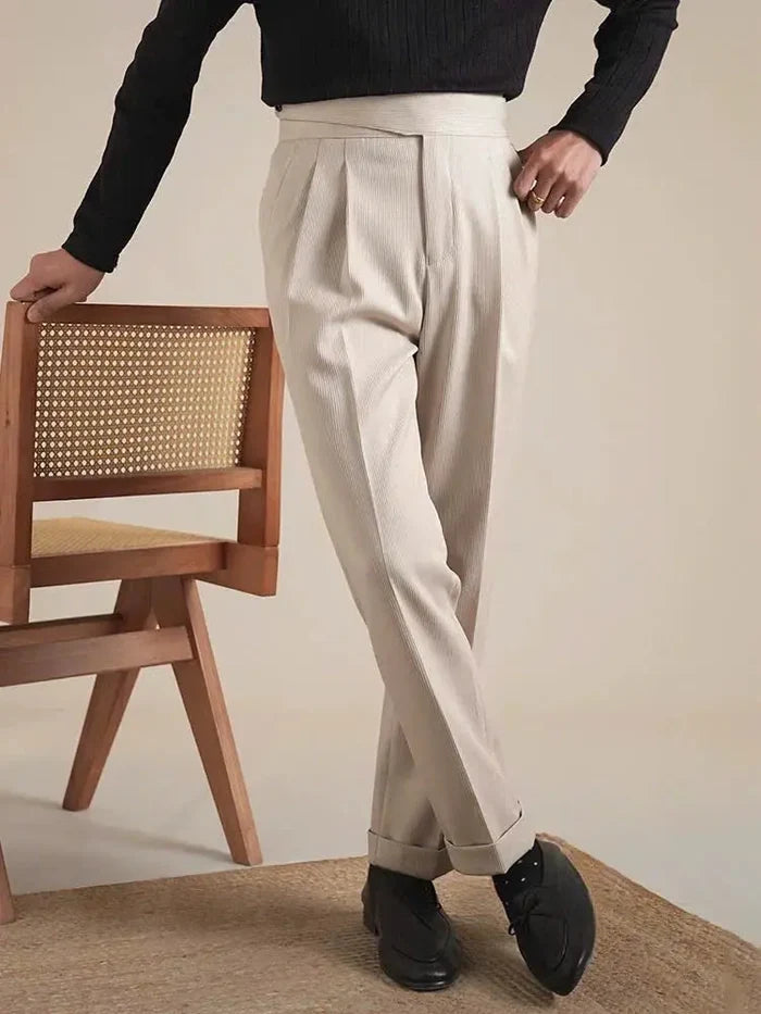 Textured Bologna Gurkha Trousers - BRABION