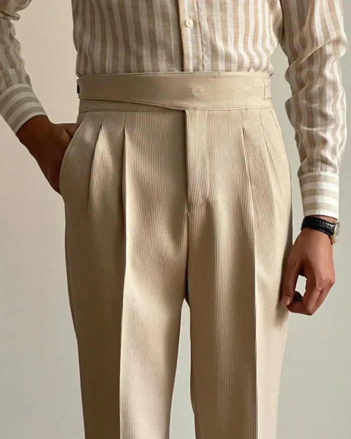 Textured Bologna Gurkha Trousers - BRABION