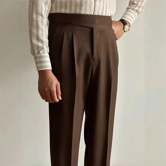 Textured Bologna Gurkha Trousers - BRABION