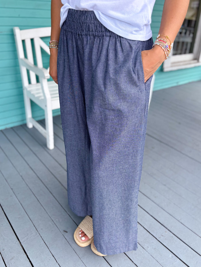 The Carlos Pull On Pant-Indigo