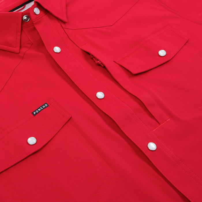 The Jones RED LONG SLEEVE by Poncho