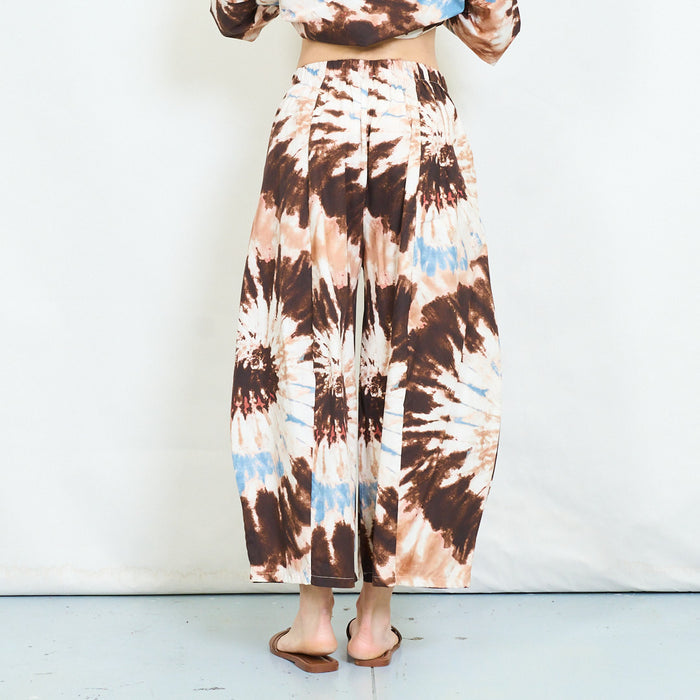 Tie-dye balloon leg trousers wholesale