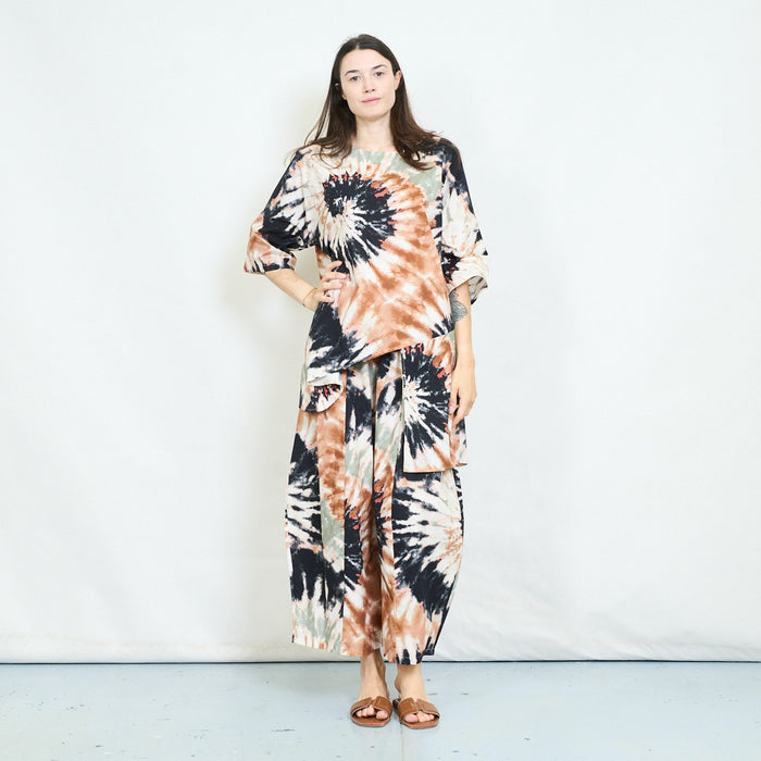 Tie-dye balloon leg trousers wholesale