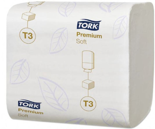 TORK T3 114273 Toilet Paper Folded Soft Premium