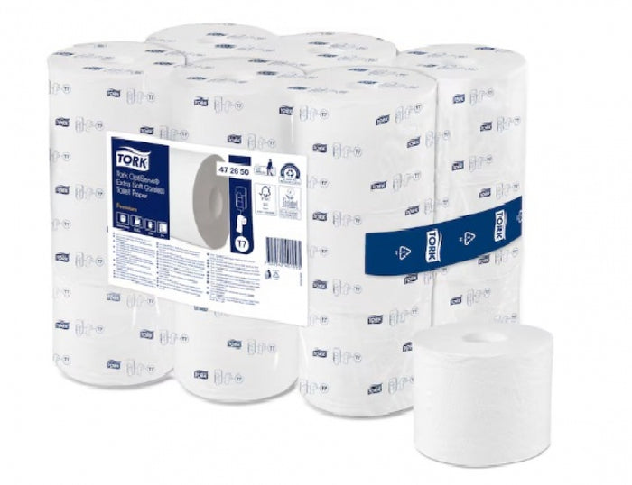 TORK T7 Premium 472650 Extra Soft Coreless Toilet Paper