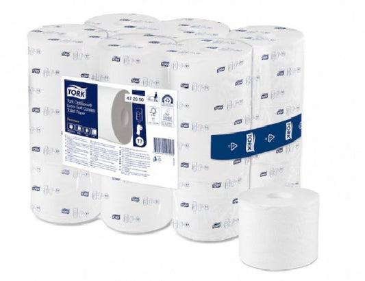 TORK T7 Premium 472650 Extra Soft Coreless Toilet Paper