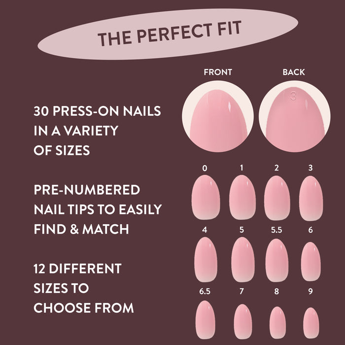 Totally Taylor Classic Pink Press-On Nails