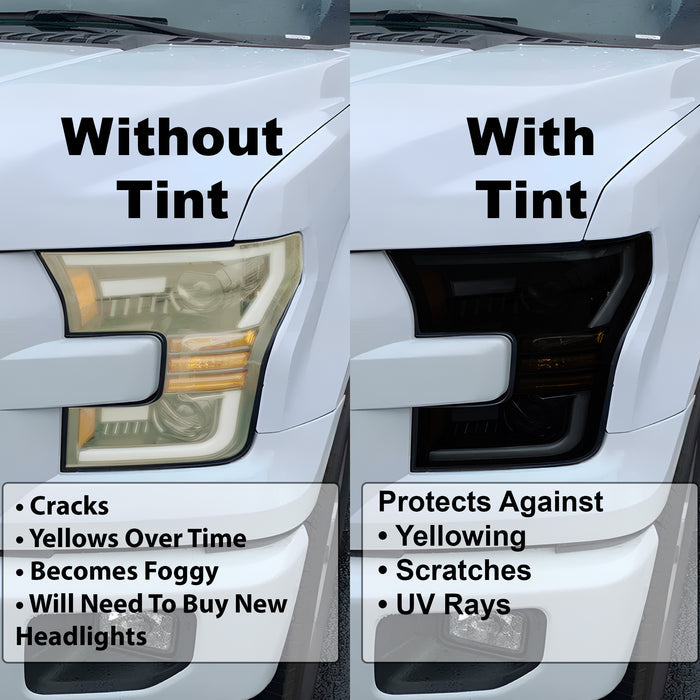 Tail Light Precut Smoked Vinyl Tint Kit Film Overlay Fits Toyota Tacoma 2005 - 2015 - Bogar Tech Designs