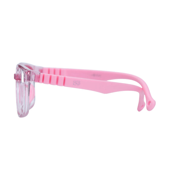 Transparent Pink Wayfarer Full Rim