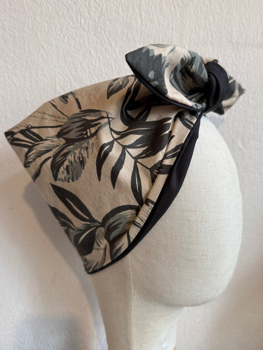 Tropical Print Headscarf (self tie)