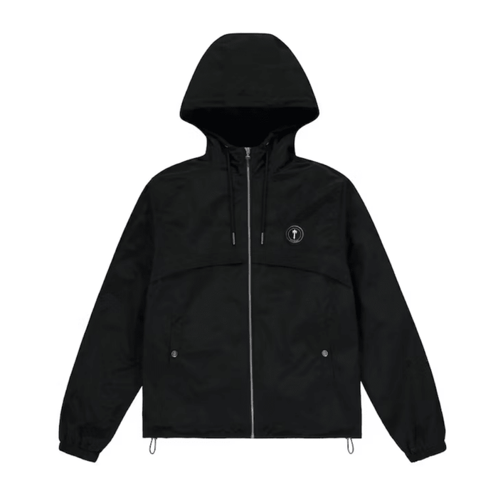 "TS" Irongate Black Windbreaker