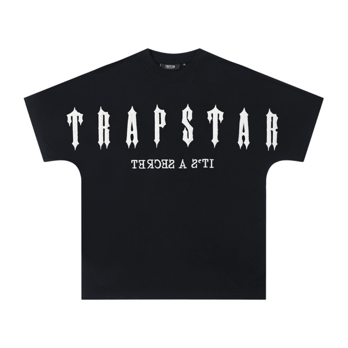"TS" Short Set Black White
