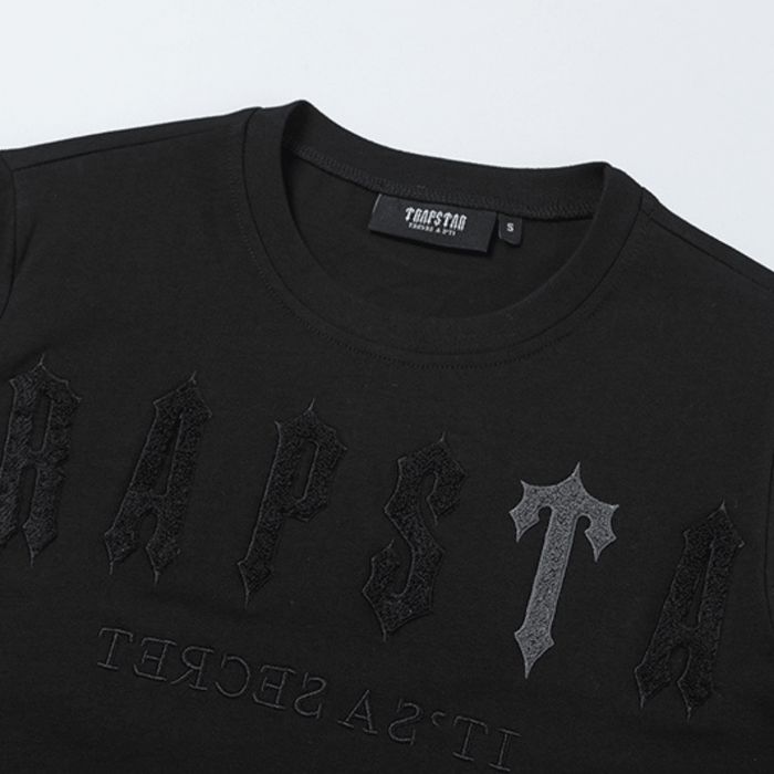 "TS" Short Set Black