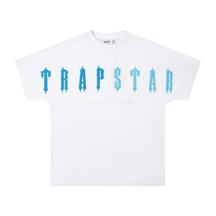 "TS" Short Set Grey White