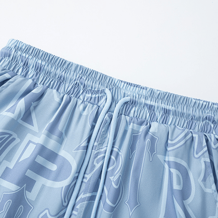 "TS" Wildcard Swim Shorts Blue