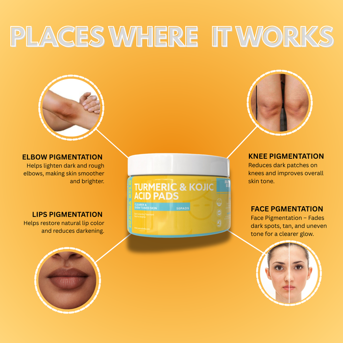 TURMERIC & KOJIC ACID PADS
