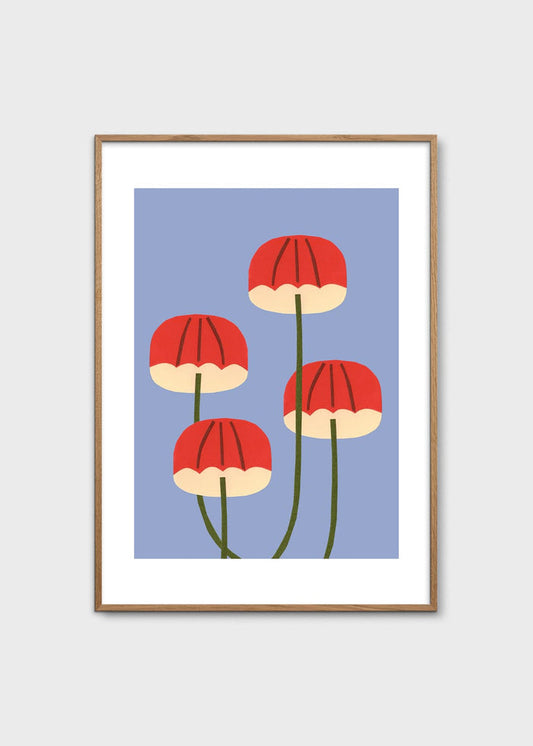 Umbrella Mushrooms by Makitoy
