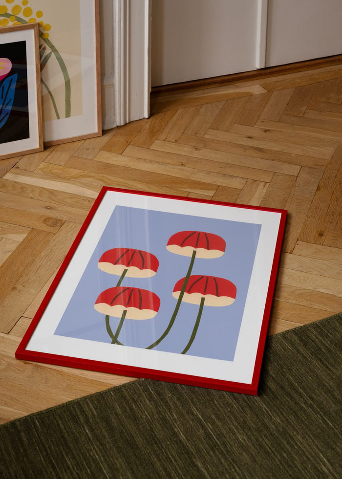 Umbrella Mushrooms by Makitoy