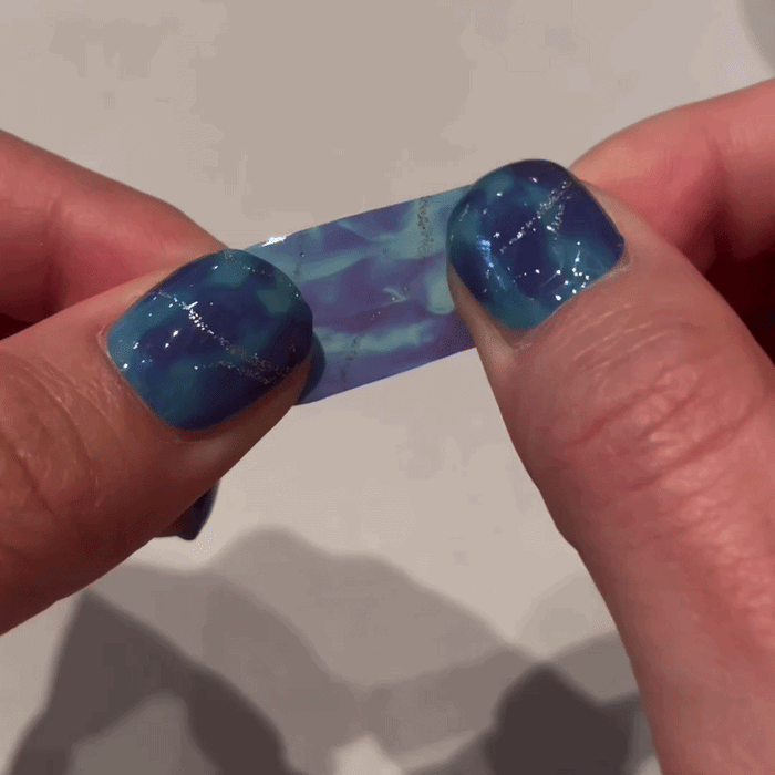 UV-free gel nail River & Navy