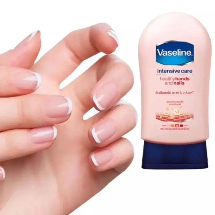 Vaseline Intensive Care Healthy Hand and Nail lotion Moisturize Stronger 85ml. - - Pinky Cosmetics -- United Arab Emirates -- Pinky Cosmetics
