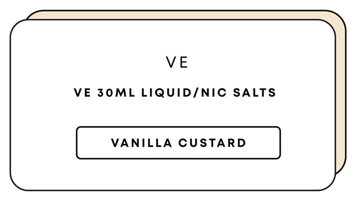 VE Vanilla Custard 30mL Nic Salts | 30mL-Image 1
