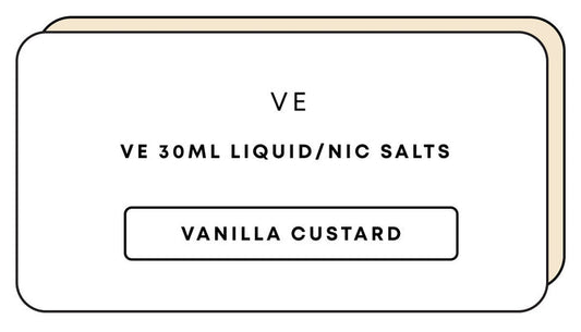 VE Vanilla Custard 30mL Nic Salts | 30mL-Image 1