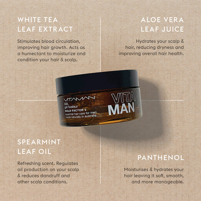 VITAMAN Hair Gel VITAMAN Hair Gel (Medium Hold) 100g
