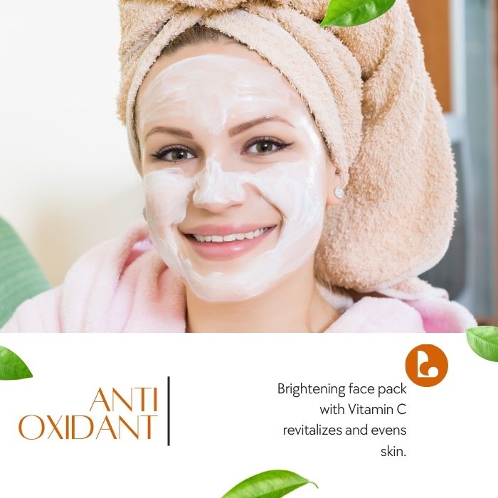 Vitamin C Face Pack - AntiOxidant 100 gms
