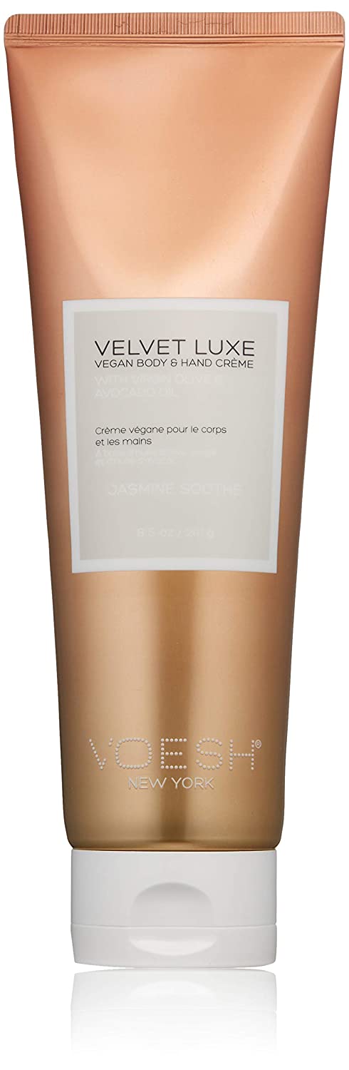 VOESH Velvet Luxe Vegan Body & Hand Creme Lotion - Jasmine Soothe 3oz