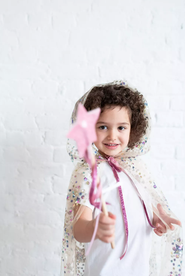 Wand - Glitter - Pink Star - Lifestyle Cut