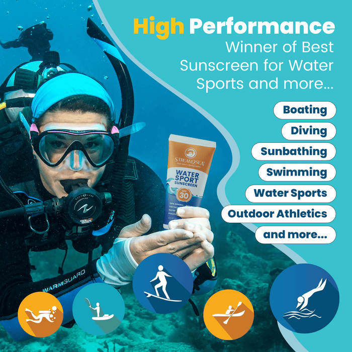 Stream2Sea Water Sport Sunscreen SPF 30 Refill