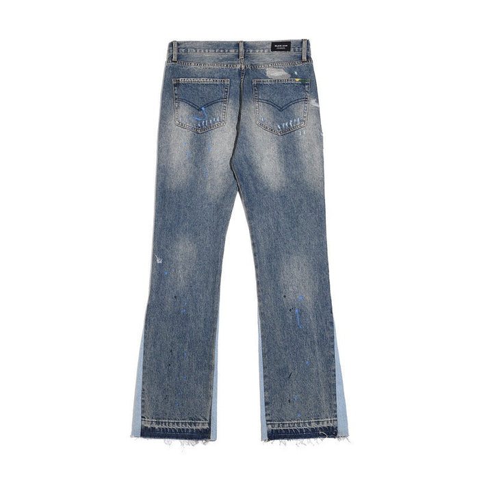 "Wavy"- Flared Denim
