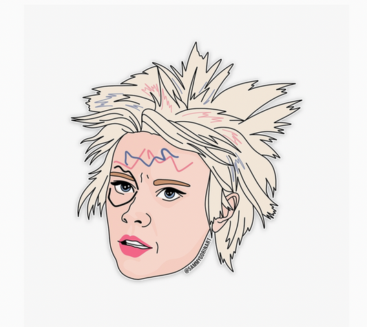 Weird Barbie Sticker