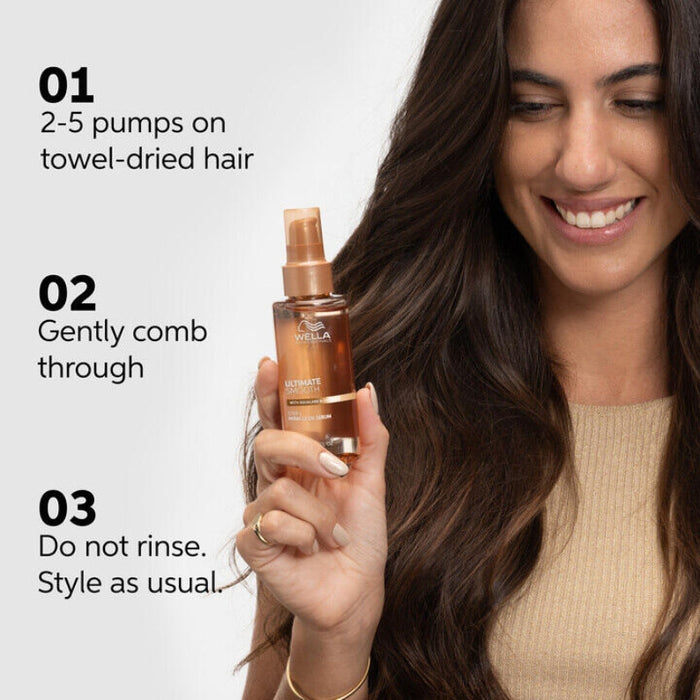 Wella Ultimate SMOOTH Miracle Oil Serum MINI 30ml