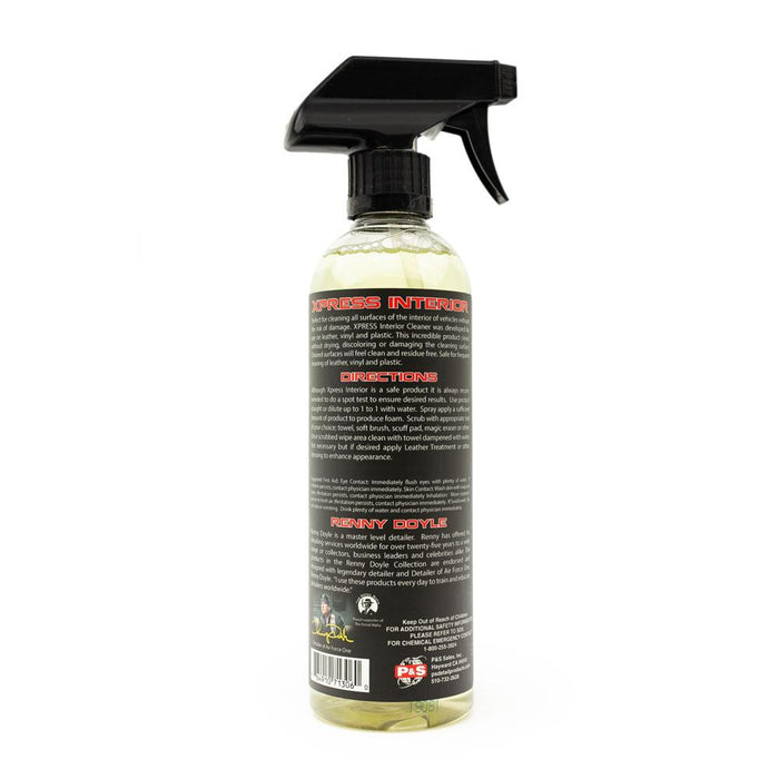 P&S Xpress Interior Cleaner 16oz Label