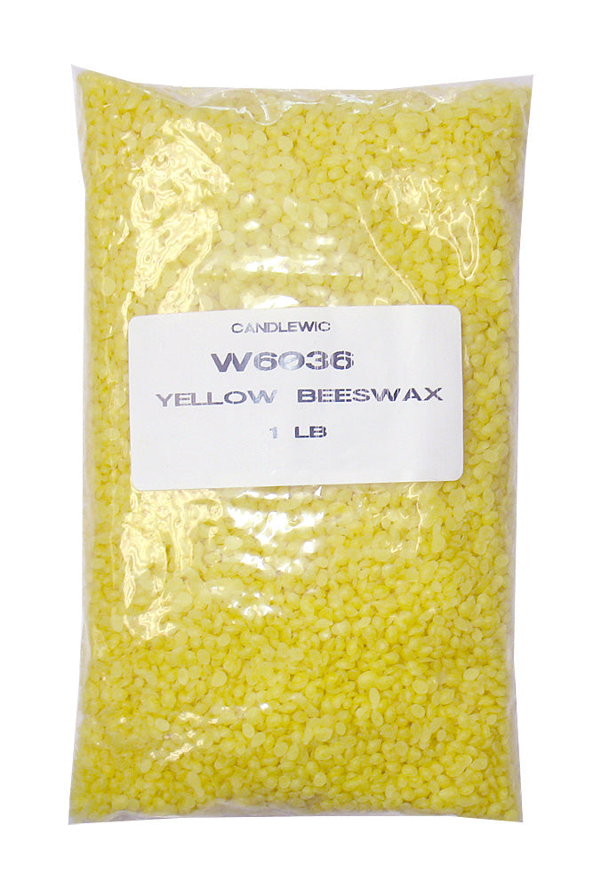 Yellow Beeswax Pellets