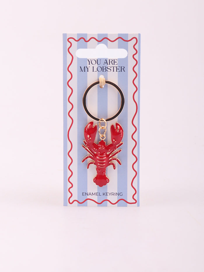 You Are My Lobster Keyring | One Colour-Image 3