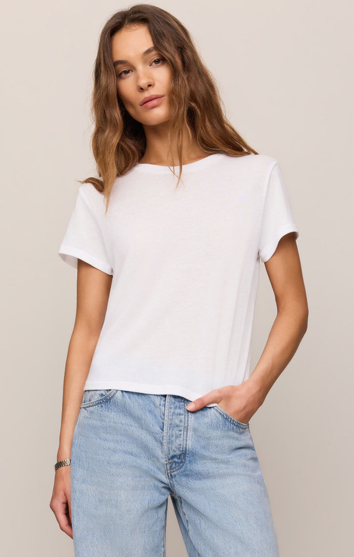 (Z Supply) The Tourist Tee-White