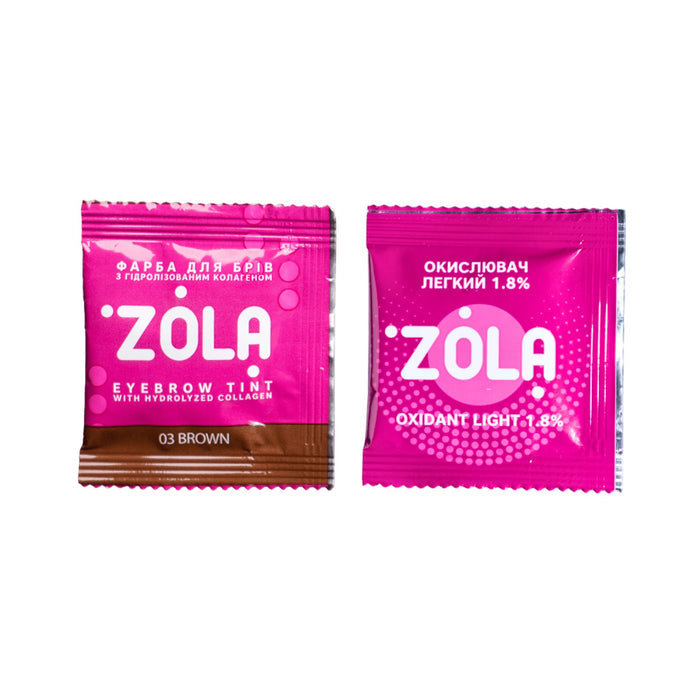 ZOLA Eyebrow Tint - Sachets